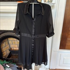 Chic Black‎ Long Sleeve Dress